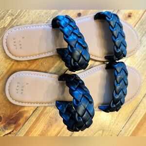 A New Day Target Braided Sandal Women Size 9